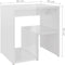 vidaXL - Nachtkastjes - 2 - st - 40x30x40 - cm - bewerkt - hout - hoogglans - wit