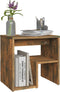 vidaXL - Nachtkastjes - 2 - st - 40x30x40 - cm - bewerkt - hout - gerookt - eikenkleurig