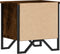 vidaXL - Nachtkastjes - 2 - st - 40x30x40 - cm - bewerkt - hout - gerookt - eikenkleurig