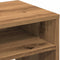 vidaXL - Nachtkastjes - 2 - st - 40x30x40 - cm - bewerkt - hout - artisanaal - eiken