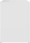 vidaXL - Nachtkastjes - 2 - st - 40x30x40 - cm - bewerkt - hout - wit