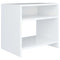 vidaXL - Nachtkastjes - 2 - st - 40x30x40 - cm - bewerkt - hout - wit