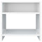 vidaXL - Nachtkastjes - 2 - st - 40x30x40 - cm - bewerkt - hout - wit