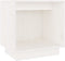 vidaXL - Nachtkastjes - 2 - st - 40x30x40 - cm - massief - grenenhout - wit