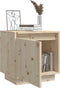 vidaXL - Nachtkastjes - 2 - st - 40x30x40 - cm - massief - grenenhout