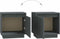 vidaXL - Nachtkastjes - 2 - st - 40x30x40 - cm - massief - grenenhout - grijs