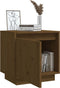 vidaXL - Nachtkastjes - 2 - st - 40x30x40 - cm - massief - grenenhout - honingbruin