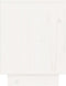 vidaXL - Nachtkastjes - 2 - st - 40x30x40 - cm - massief - grenenhout - wit