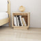 vidaXL - Nachtkastjes - 2 - st - 40x30x40 - cm - massief - grenenhout - wit