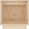 vidaXL - Nachtkastjes - 2 - st - 40x30x40 - cm - massief - grenenhout - wit