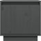 vidaXL - Nachtkastjes - 2 - st - 40x30x40 - cm - massief - grenenhout - grijs