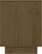 vidaXL - Nachtkastjes - 2 - st - 40x30x40 - cm - massief - grenenhout - honingbruin