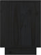 vidaXL - Nachtkastjes - 2 - st - 40x30x40 - cm - massief - grenenhout - zwart