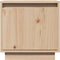 vidaXL - Nachtkastjes - 2 - st - 40x30x40 - cm - massief - grenenhout
