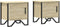 vidaXL - Nachtkastjes - 2 - st - 40x30x40 - cm - spaanplaat - sonoma - eikenkleurig