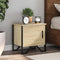 vidaXL - Nachtkastjes - 2 - st - 40x30x40 - cm - spaanplaat - sonoma - eikenkleurig