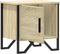 vidaXL - Nachtkastjes - 2 - st - 40x30x40 - cm - spaanplaat - sonoma - eikenkleurig