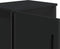 vidaXL - Nachtkastjes - 2 - st - 40x30x40 - cm - spaanplaat - zwart