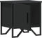 vidaXL - Nachtkastjes - 2 - st - 40x30x40 - cm - spaanplaat - zwart