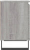 vidaXL - Nachtkastjes - 2 - st - 40x30x50 - cm - bewerkt - hout - grijs - sonoma - eiken