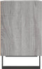 vidaXL - Nachtkastjes - 2 - st - 40x30x50 - cm - bewerkt - hout - grijs - sonoma - eiken