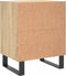 vidaXL - Nachtkastjes - 2 - st - 40x30x50 - cm - bewerkt - hout - sonoma - eikenkleurig