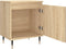 vidaXL - Nachtkastjes - 2 - st - 40x30x50 - cm - bewerkt - hout - sonoma - eikenkleurig