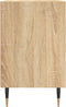 vidaXL - Nachtkastjes - 2 - st - 40x30x50 - cm - bewerkt - hout - sonoma - eikenkleurig