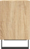 vidaXL - Nachtkastjes - 2 - st - 40x30x50 - cm - bewerkt - hout - sonoma - eikenkleurig
