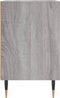 vidaXL - Nachtkastjes - 2 - st - 40x30x50 - cm - bewerkt - hout - grijs - sonoma - eiken