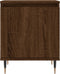 vidaXL - Nachtkastjes - 2 - st - 40x30x50 - cm - bewerkt - hout - bruin - eikenkleur