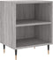 vidaXL - Nachtkastjes - 2 - st - 40x30x50 - cm - bewerkt - hout - grijs - sonoma - eiken