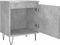 vidaXL - Nachtkastjes - 2 - st - 40x30x50 - cm - bewerkt - hout - betongrijs