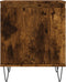 vidaXL - Nachtkastjes - 2 - st - 40x30x50 - cm - bewerkt - hout - gerookt - eikenkleurig