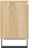 vidaXL - Nachtkastjes - 2 - st - 40x30x50 - cm - bewerkt - hout - sonoma - eikenkleurig