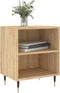 vidaXL - Nachtkastjes - 2 - st - 40x30x50 - cm - bewerkt - hout - sonoma - eikenkleurig