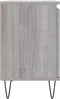 vidaXL - Nachtkastjes - 2 - st - 40x30x50 - cm - bewerkt - hout - grijs - sonoma - eiken
