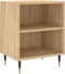 vidaXL - Nachtkastjes - 2 - st - 40x30x50 - cm - bewerkt - hout - sonoma - eikenkleurig