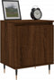 vidaXL - Nachtkastjes - 2 - st - 40x30x50 - cm - bewerkt - hout - bruin - eikenkleur