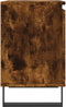 vidaXL - Nachtkastjes - 2 - st - 40x30x50 - cm - bewerkt - hout - gerookt - eikenkleurig
