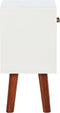 vidaXL - Nachtkastjes - 2 - st - 40x30x57 - cm - massief - acaciahout