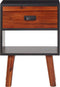 vidaXL - Nachtkastjes - 2 - st - 40x30x57 - cm - massief - acaciahout