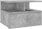 vidaXL - Nachtkastjes - 2 - st - 40x31x27 - cm - bewerkt - hout - betongrijs