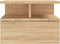 vidaXL - Nachtkastjes - 2 - st - 40x31x27 - cm - bewerkt - hout - sonoma - eikenkleurig