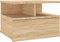 vidaXL - Nachtkastjes - 2 - st - 40x31x27 - cm - bewerkt - hout - sonoma - eikenkleurig