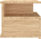 vidaXL - Nachtkastjes - 2 - st - 40x31x27 - cm - bewerkt - hout - sonoma - eikenkleurig