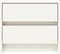 vidaXL - Nachtkastjes - 2 - st - 40x31x35,5 - cm - massief - grenenhout - wit