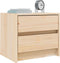 vidaXL - Nachtkastjes - 2 - st - 40x31x35,5 - cm - massief - grenenhout