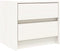 vidaXL - Nachtkastjes - 2 - st - 40x31x35,5 - cm - massief - grenenhout - wit