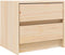 vidaXL - Nachtkastjes - 2 - st - 40x31x35,5 - cm - massief - grenenhout